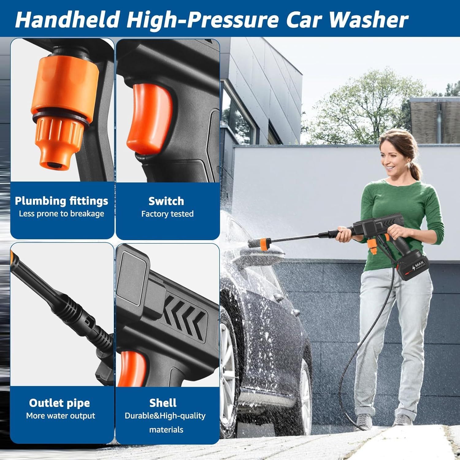 High Pressure water spray machine
